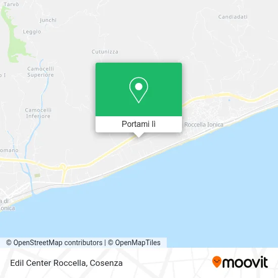 Mappa Edil Center Roccella