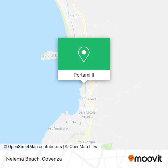 Mappa Nelema Beach