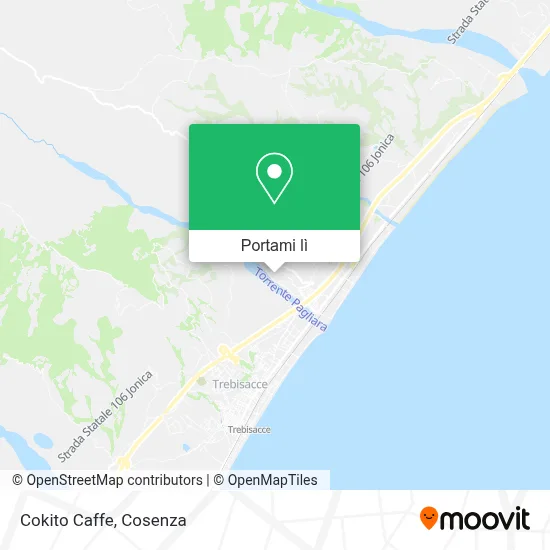 Mappa Cokito Caffe