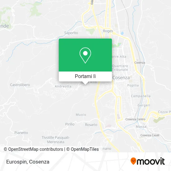 Mappa Eurospin