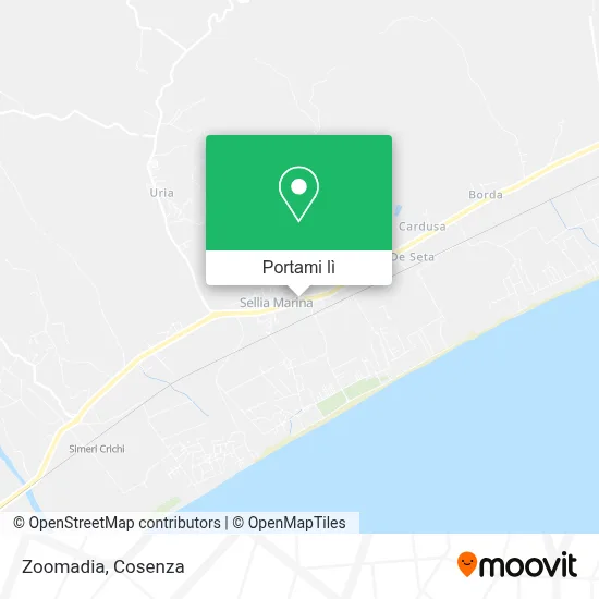 Mappa Zoomadia