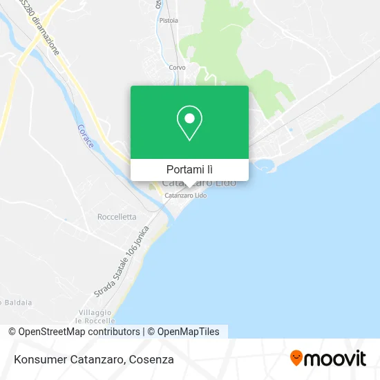 Mappa Konsumer Catanzaro