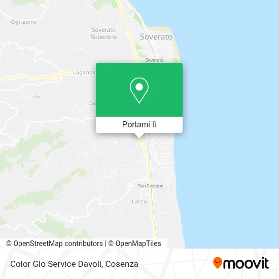 Mappa Color Glo Service Davoli