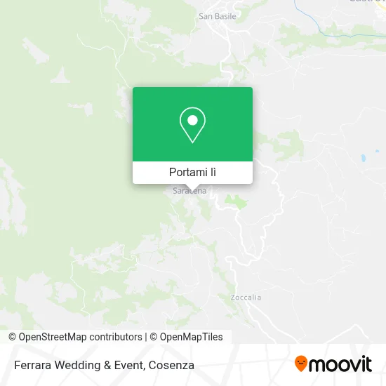 Mappa Ferrara Wedding & Event