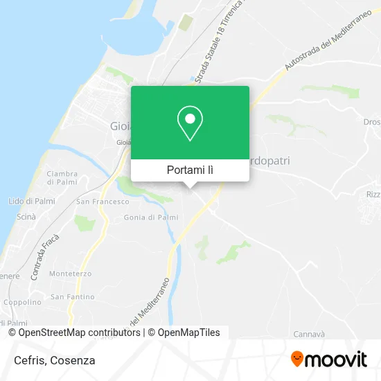 Mappa Cefris