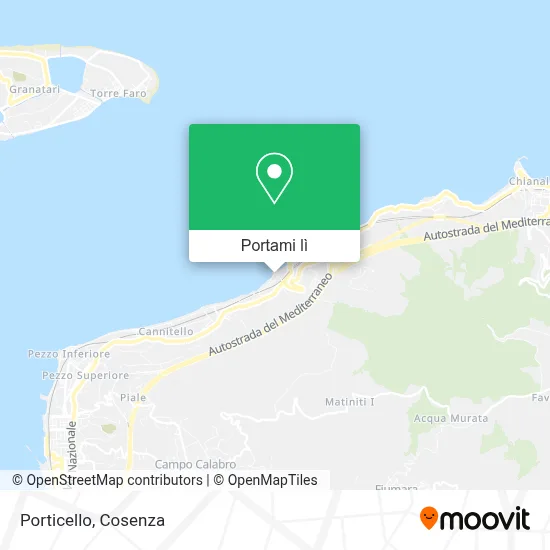 Mappa Porticello
