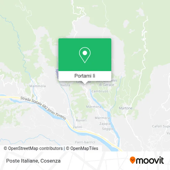 Mappa Poste Italiane