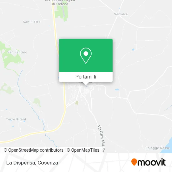 Mappa La Dispensa