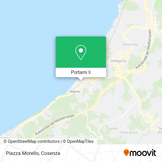 Mappa Piazza Morello