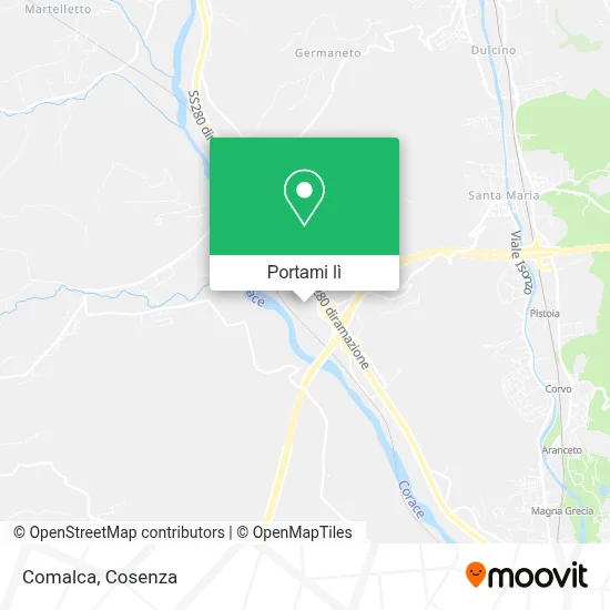 Mappa Comalca