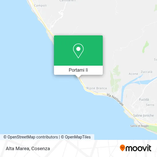 Mappa Alta Marea
