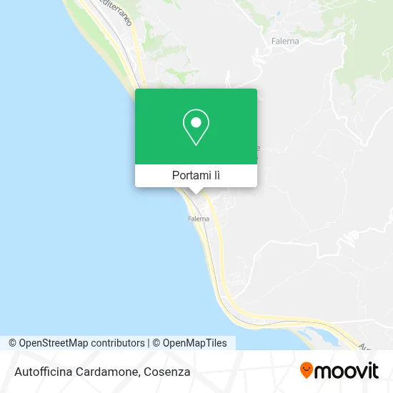 Mappa Autofficina Cardamone