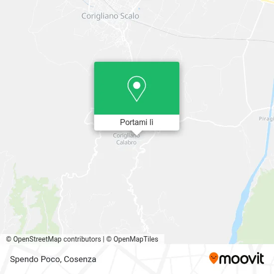 Mappa Spendo Poco