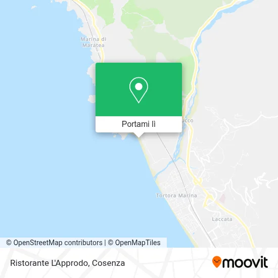 Mappa Ristorante L'Approdo