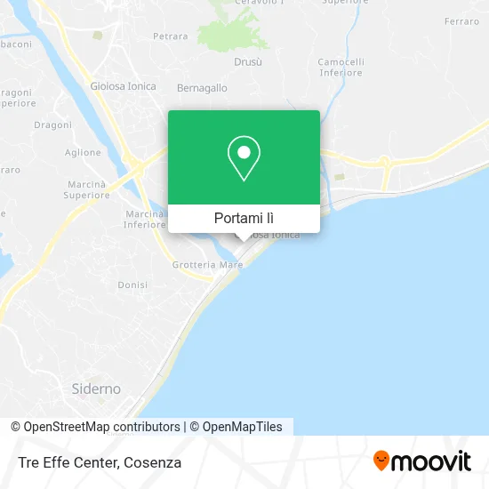 Mappa Tre Effe Center