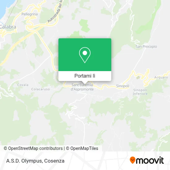 Mappa A.S.D. Olympus