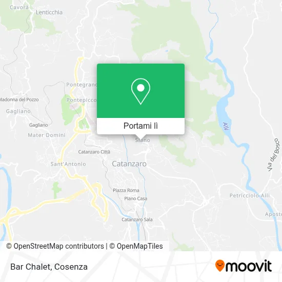 Mappa Bar Chalet
