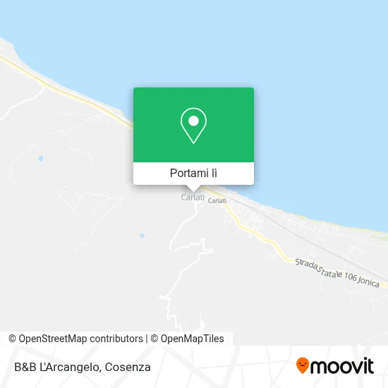 Mappa B&B L'Arcangelo