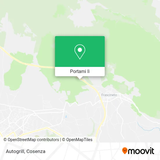 Mappa Autogrill