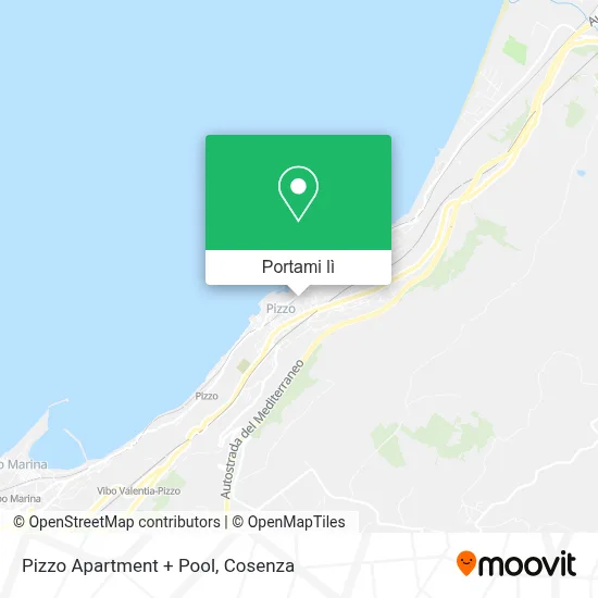 Mappa Pizzo Apartment + Pool