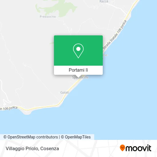 Mappa Villaggio Priolo
