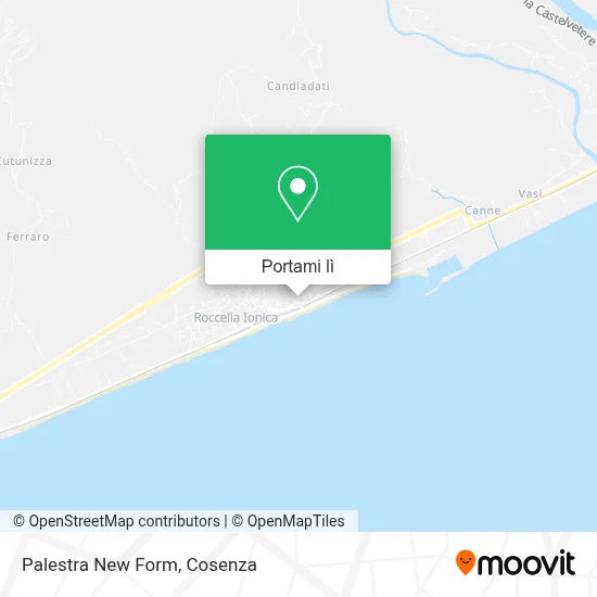 Mappa Palestra New Form