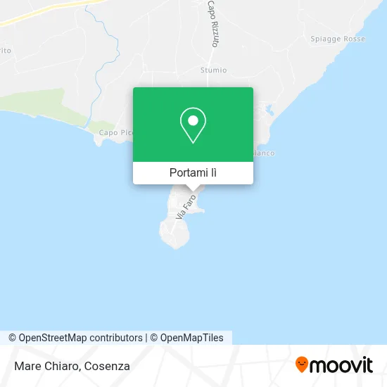 Mappa Mare Chiaro