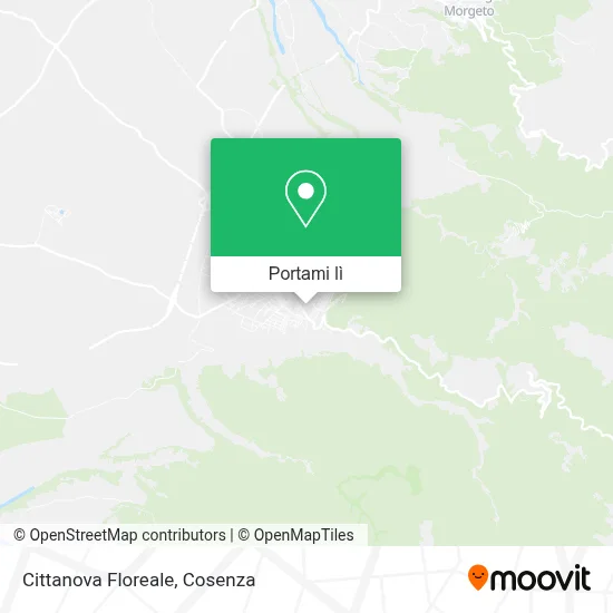 Mappa Cittanova Floreale