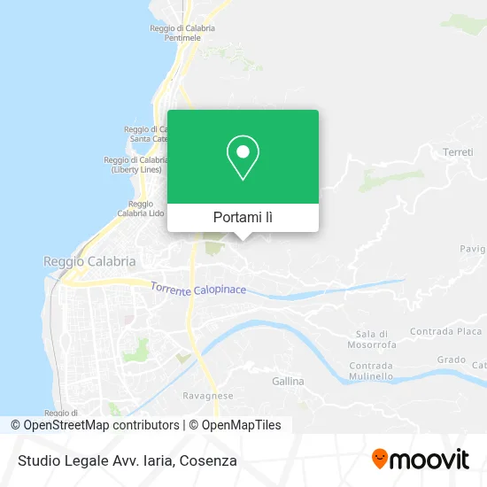 Mappa Studio Legale Avv. Iaria