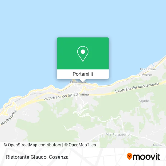 Mappa Ristorante Glauco