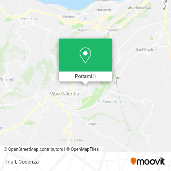 Mappa Inail