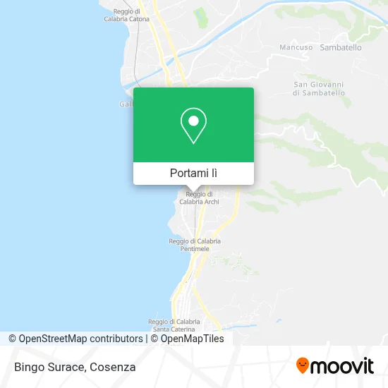 Mappa Bingo Surace