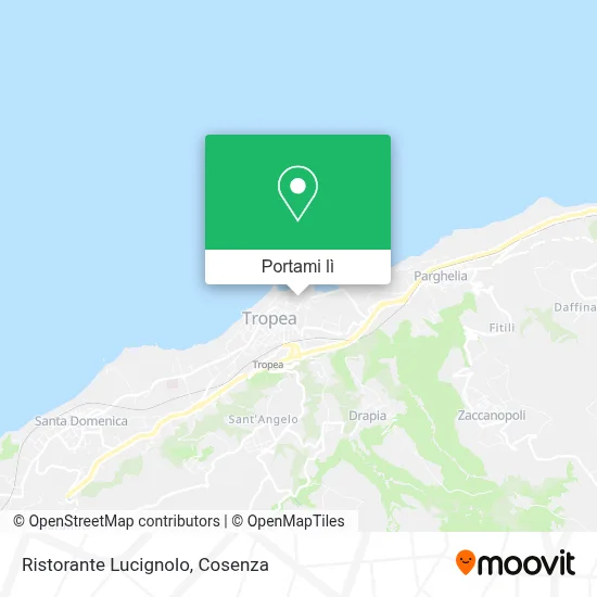 Mappa Ristorante Lucignolo