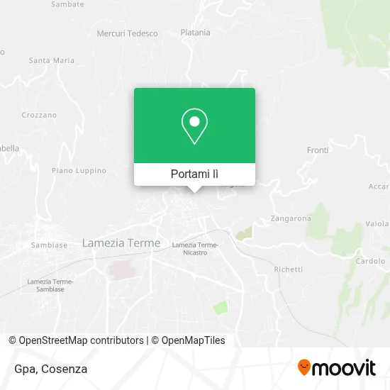 Mappa Gpa