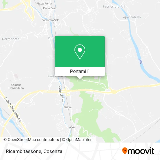 Mappa Ricambitassone