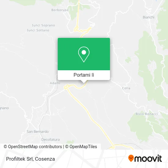 Mappa Profiltek Srl