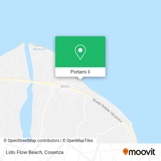 Mappa Lido Flow Beach