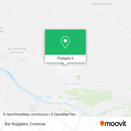Mappa Bar Ruggiero