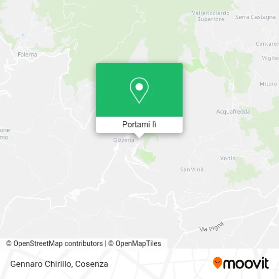 Mappa Gennaro Chirillo