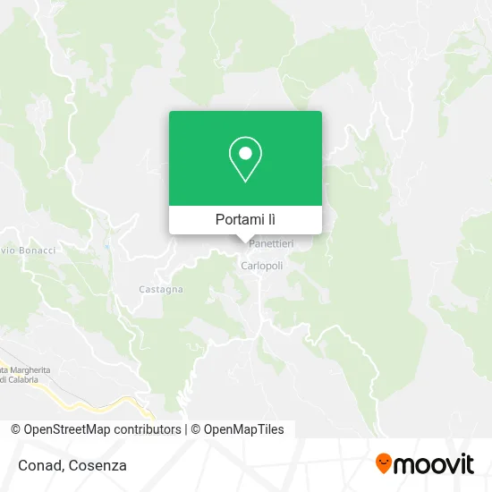 Mappa Conad