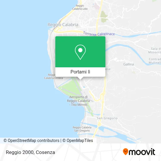 Mappa Reggio 2000
