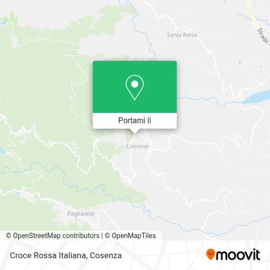 Mappa Croce Rossa Italiana