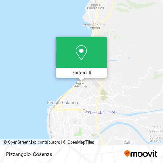 Mappa Pizzangolo