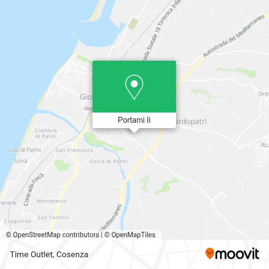 Mappa Time Outlet