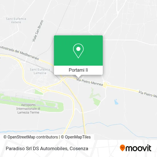 Mappa Paradiso Srl DS Automobiles