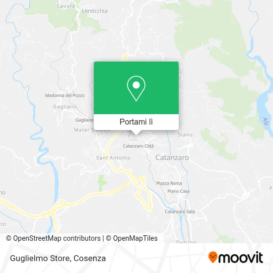 Mappa Guglielmo Store