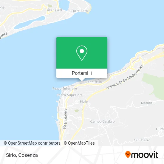 Mappa Sirio