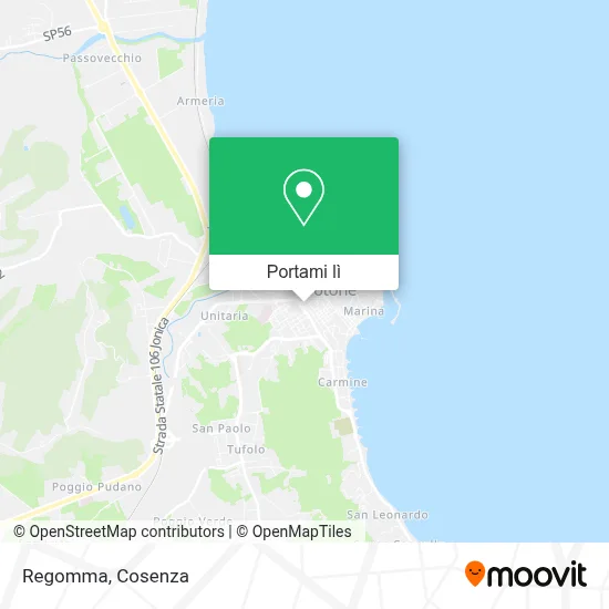 Mappa Regomma