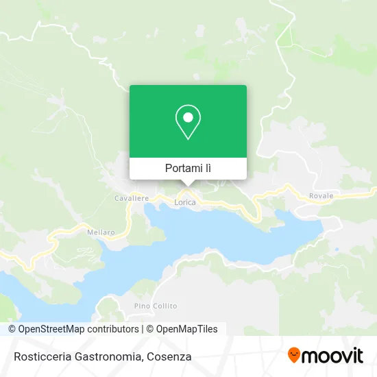 Mappa Rosticceria Gastronomia