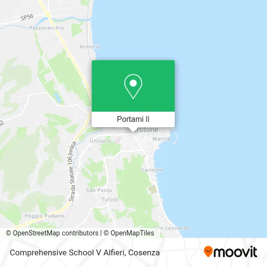 Mappa Comprehensive School V Alfieri